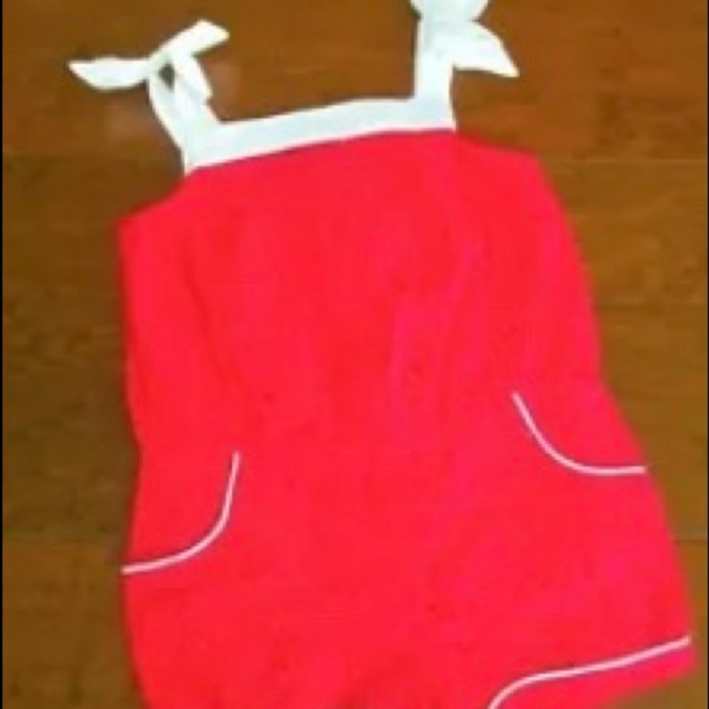 Janie and Jack Summer Eyelet Romper